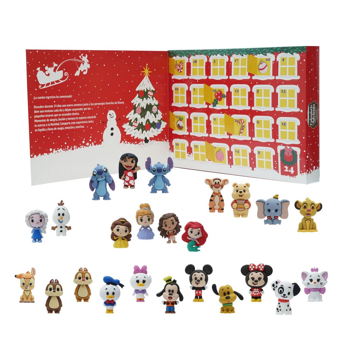 KIDS N PLAY - Calendario de Adviento Disney: Mickey Mouse 24 piezas 