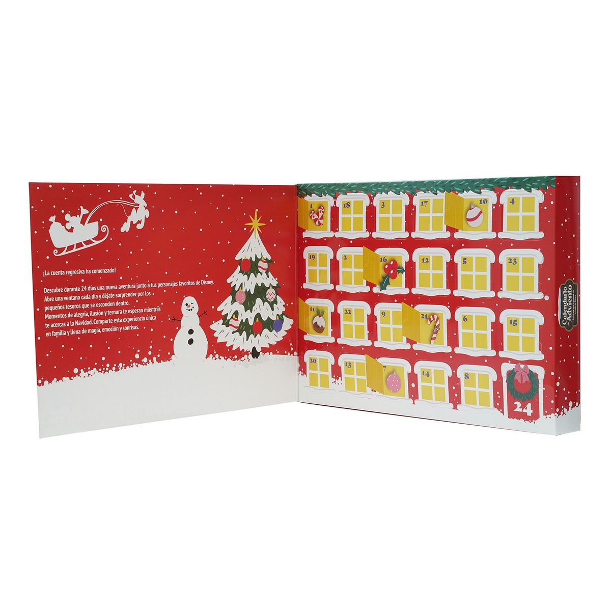 KIDS N PLAY - Calendario de Adviento Disney: Mickey Mouse 24 piezas 