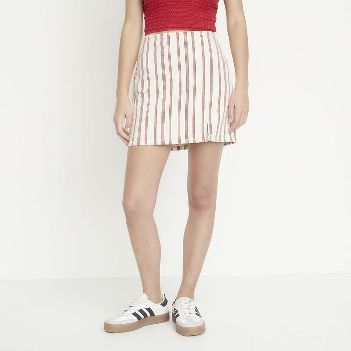 SYBILLA - Falda Mini Mujer de Algodón Sybilla