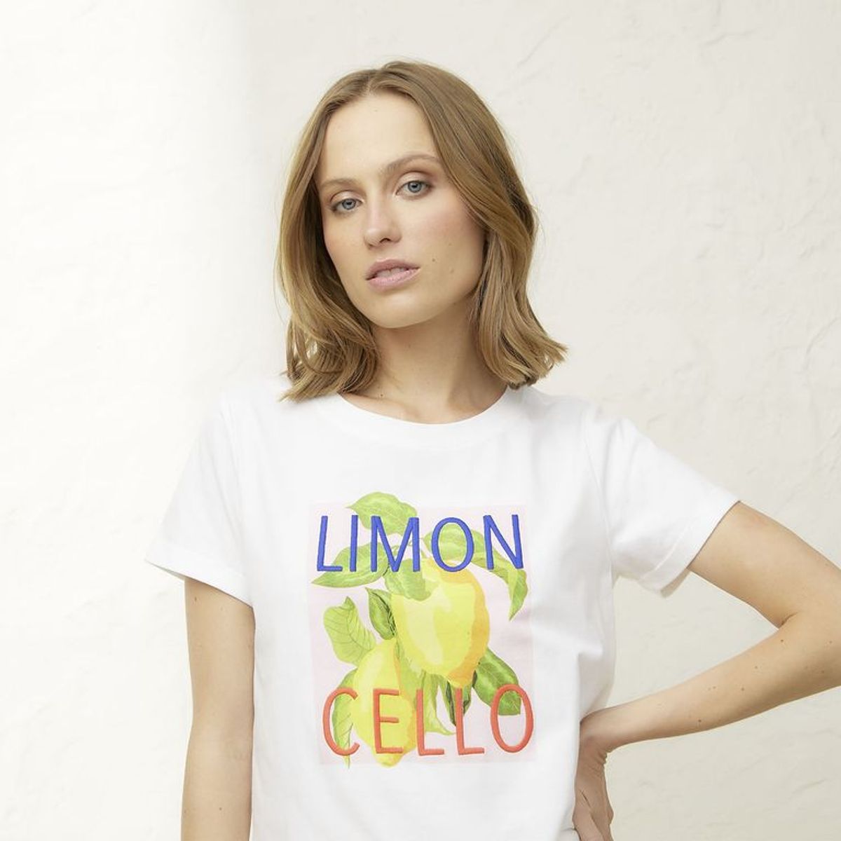 BASEMENT - Camisa Mujer con Estampado Manga corta Basement