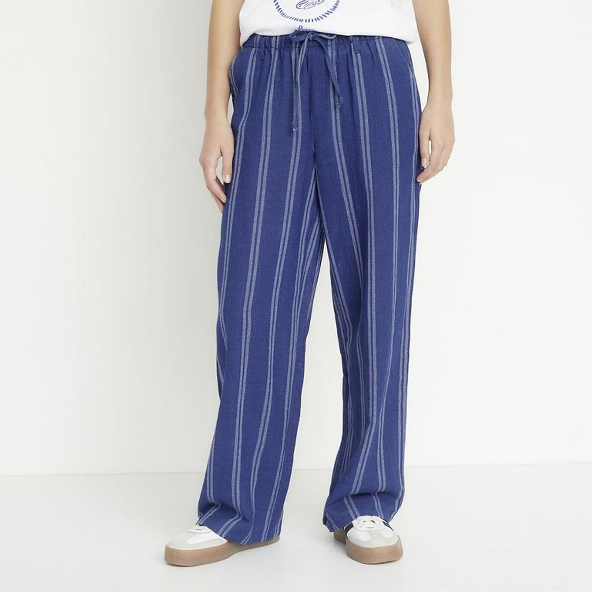 SYBILLA - Pantalón Recto Mujer Tiro alto Sybilla