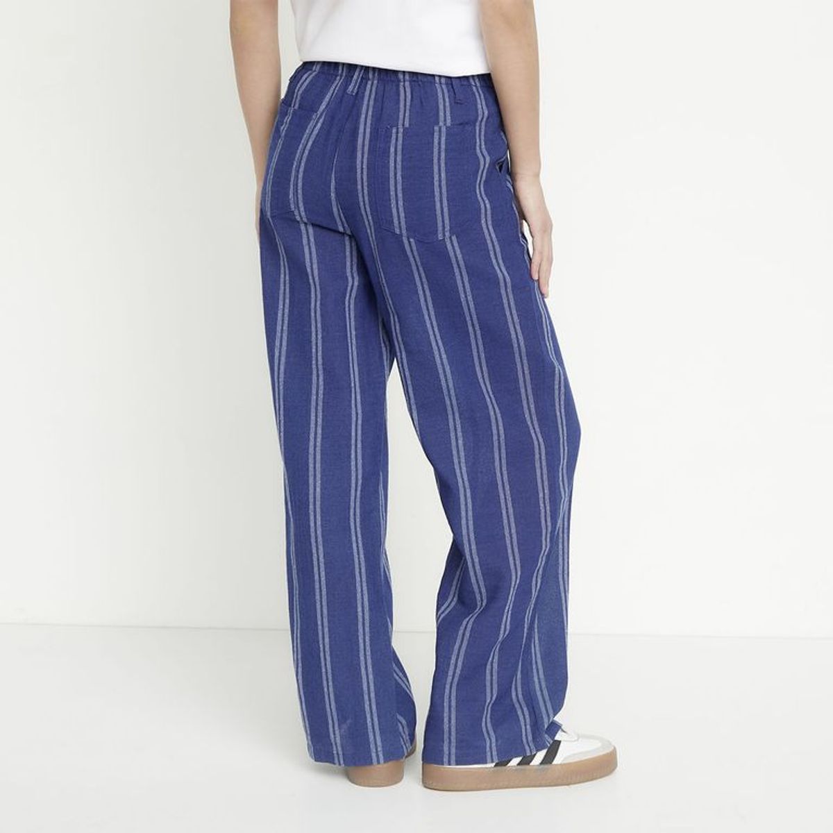 SYBILLA - Pantalón Recto Mujer Tiro alto Sybilla
