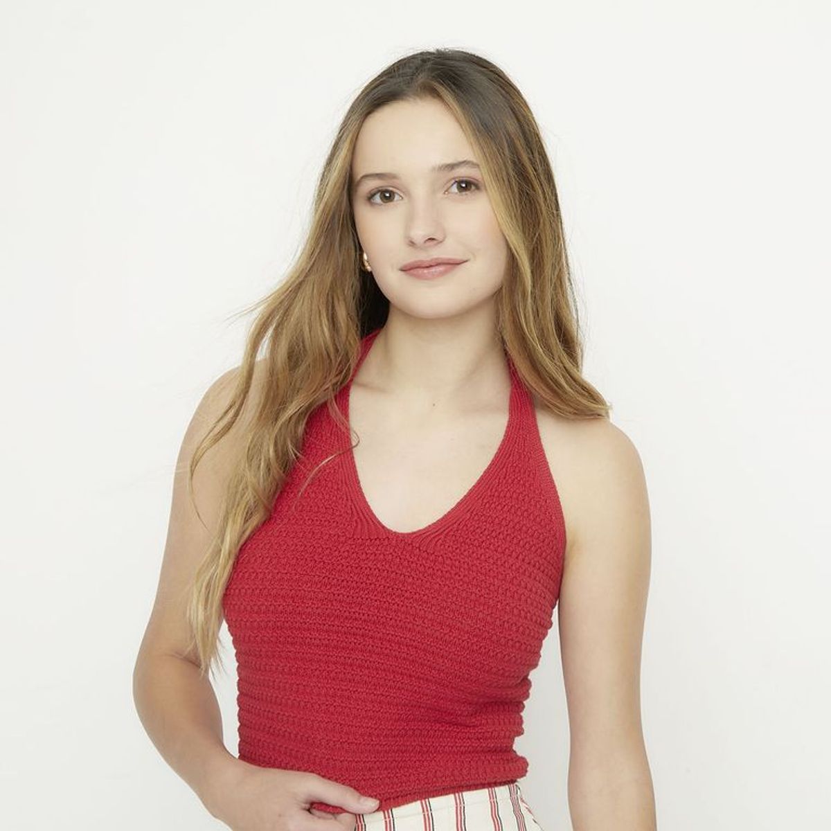 SYBILLA - Top Mujer Tejido Sin mangas Sybilla