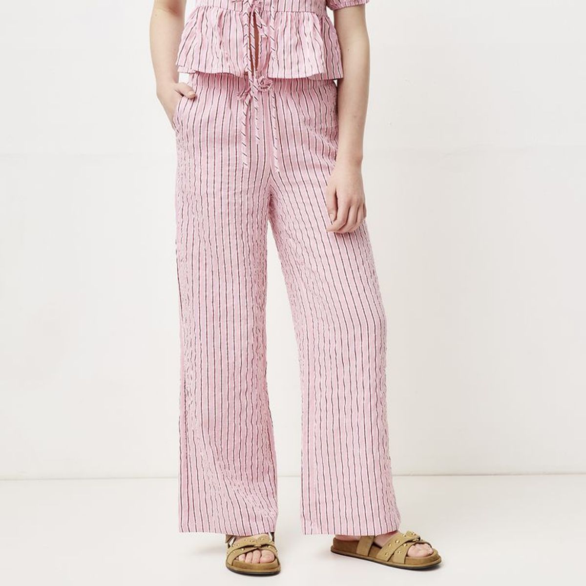 SYBILLA - Pantalón Recto Mujer Tiro Alto Sybilla