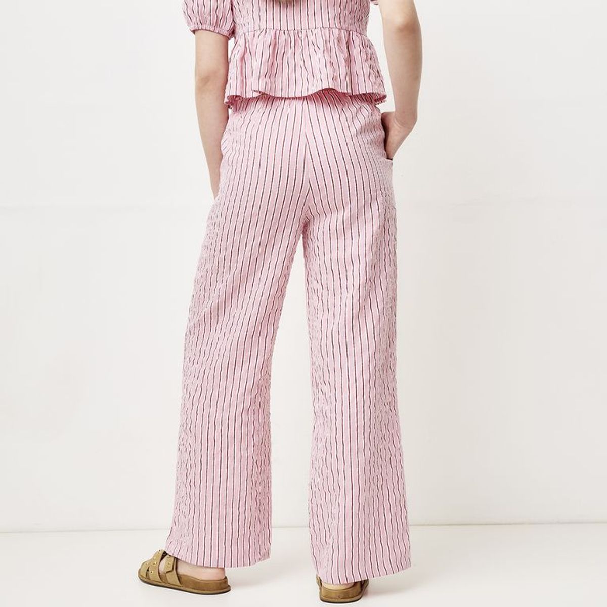 SYBILLA - Pantalón Recto Mujer Tiro Alto Sybilla