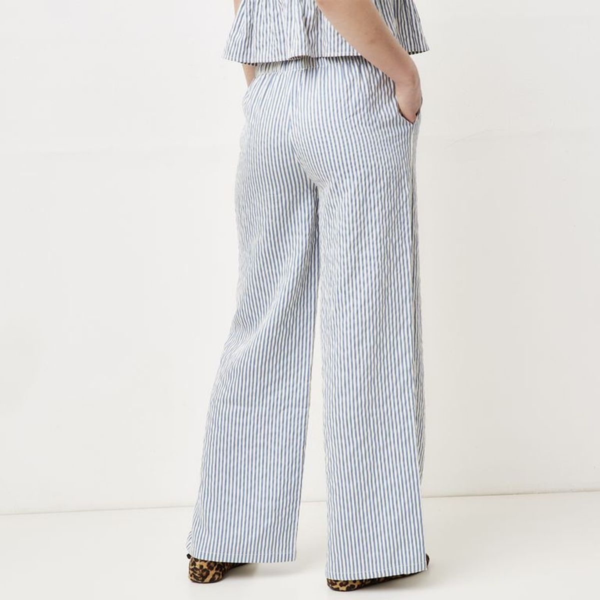 SYBILLA - Pantalón Recto Mujer Tiro Alto Sybilla