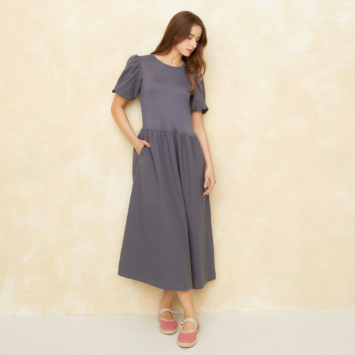 UNIVERSITY CLUB - Vestido Mujer Largo Casual University Club