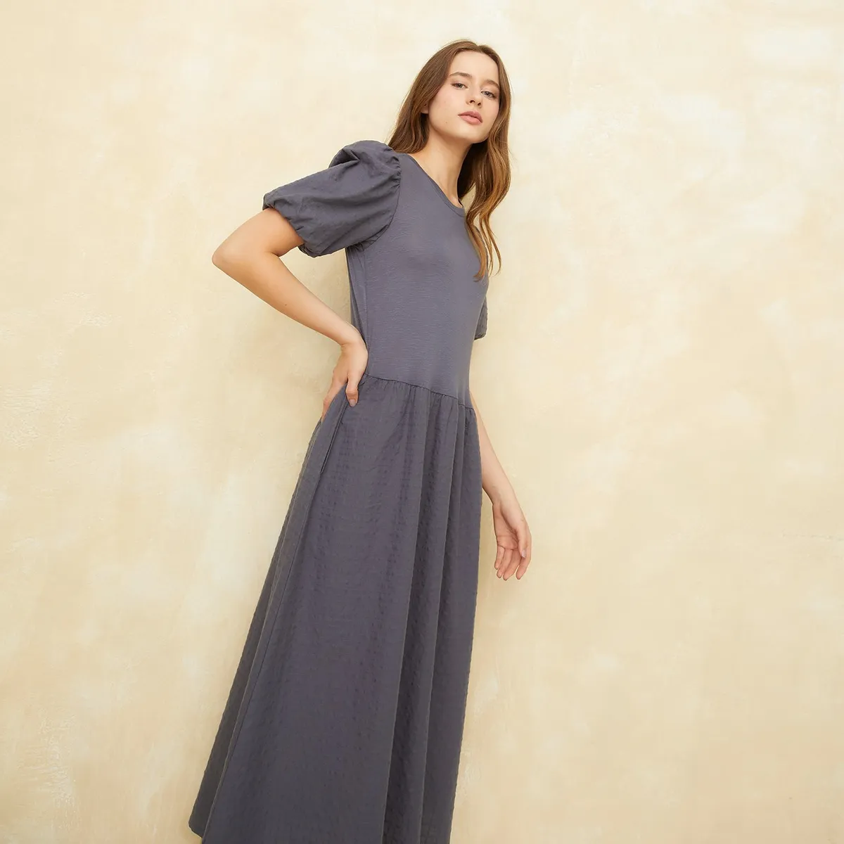 UNIVERSITY CLUB - Vestido Mujer Largo Casual University Club