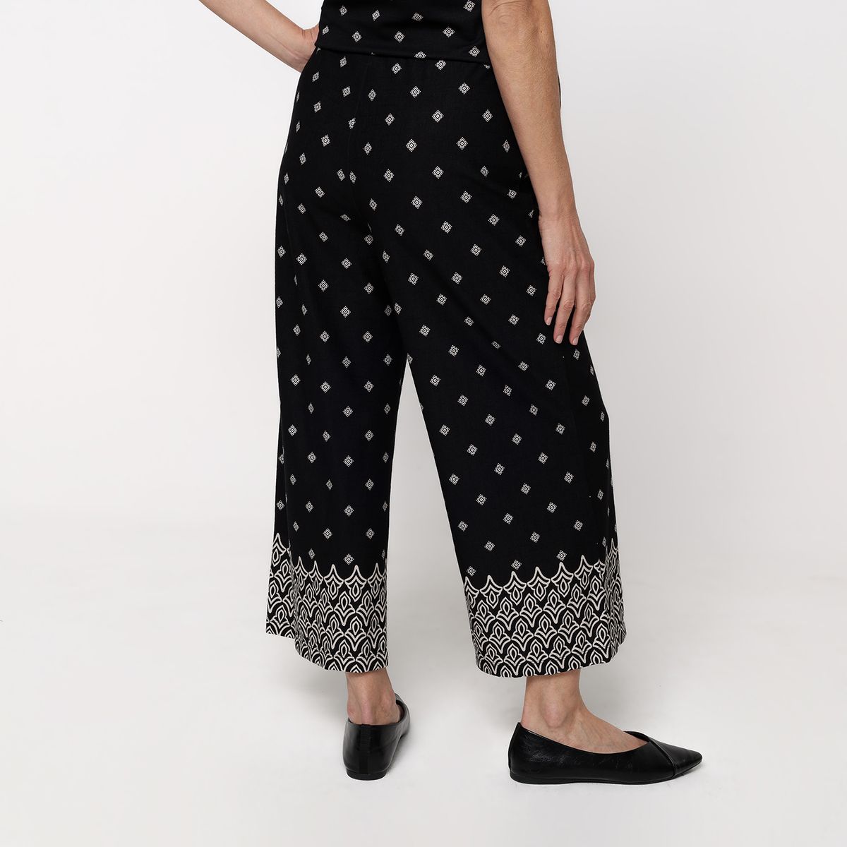 APOLOGY - Pantalón Wide leg Mujer Tiro alto Apology