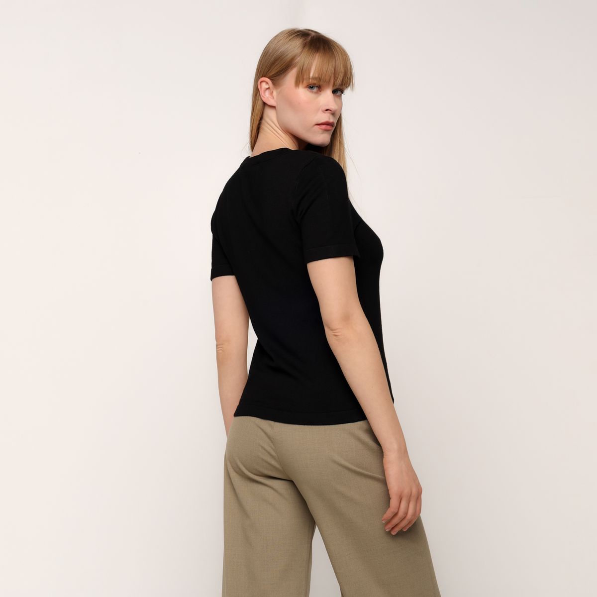 BASEMENT - Camiseta Mujer de Rayas Basement 