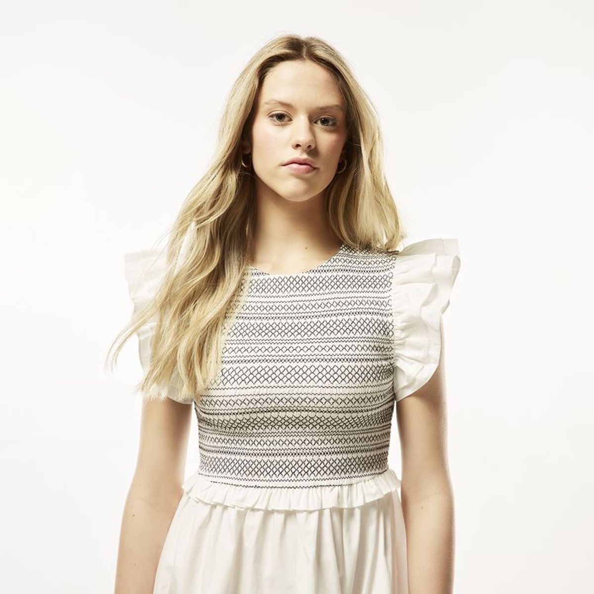 SYBILLA - Vestido Corto Casual con Estampado para Mujer de Algodón Sybilla