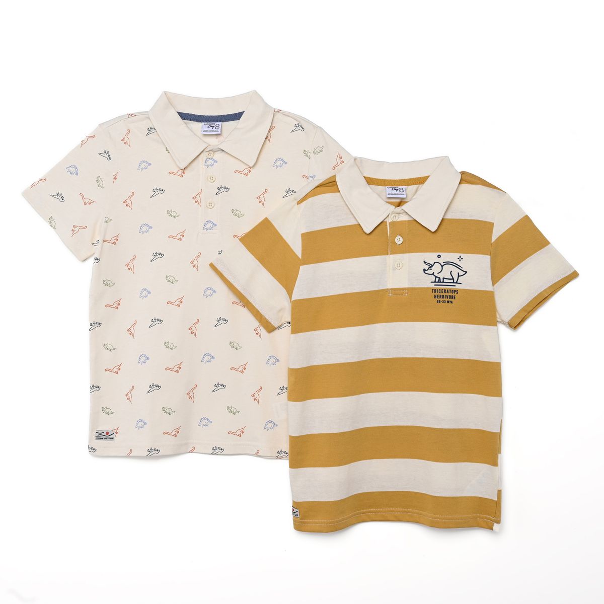 YAMP - Camiseta para Niño Pack de 2 unidades Manga corta de Algodón Yamp 