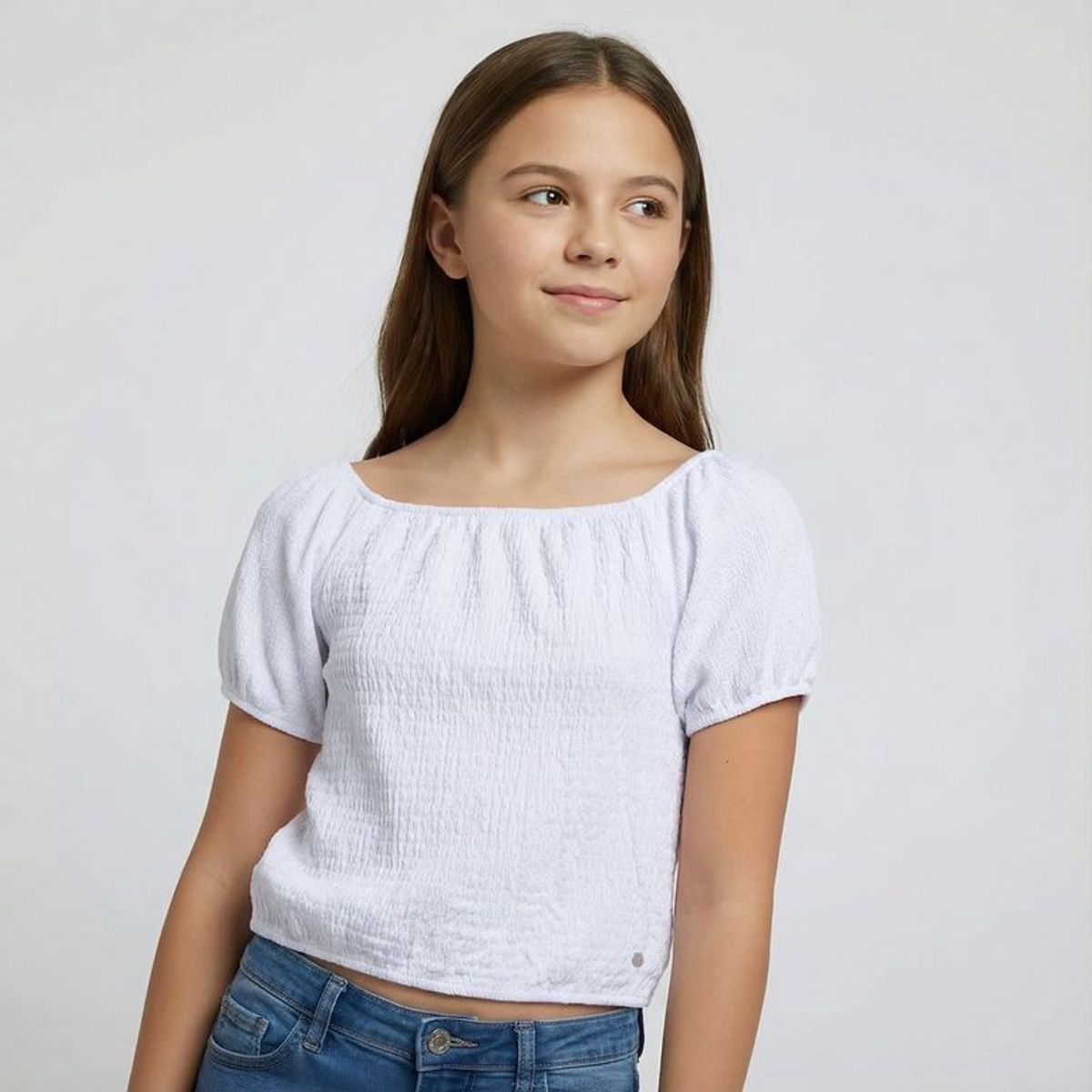 ELV - Blusa para Niña Manga corta Elv