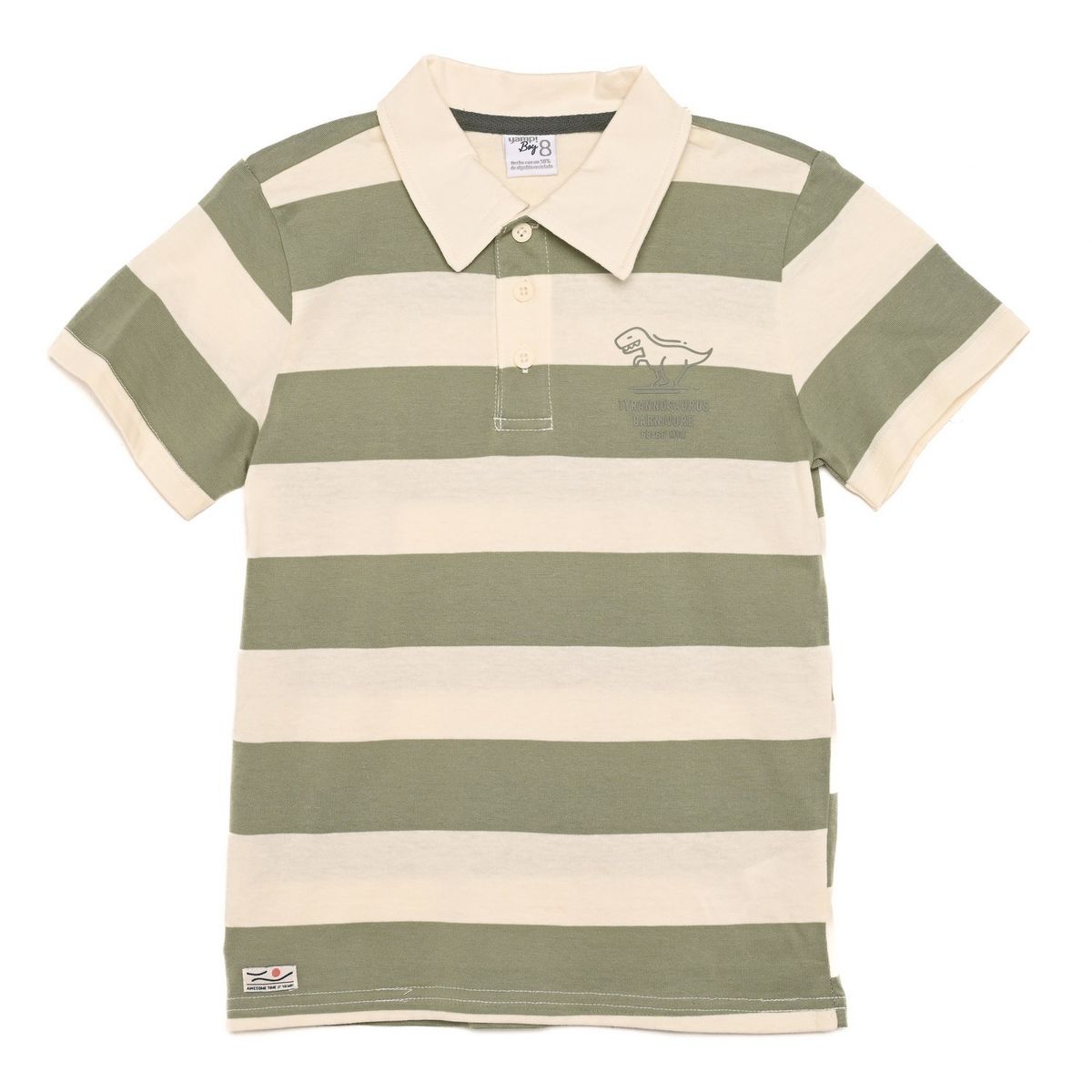 YAMP - Camiseta polo para Niño con Estampado Manga corta de Algodón Yamp