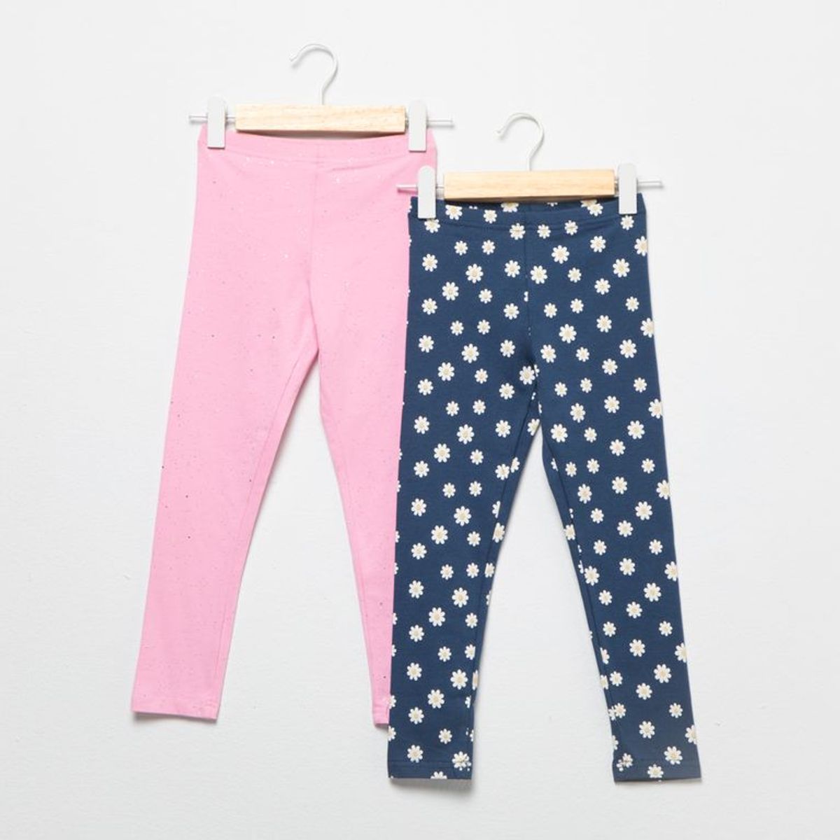 YAMP - Leggings para Niña Pack de 2 unidades de Algodón Yamp