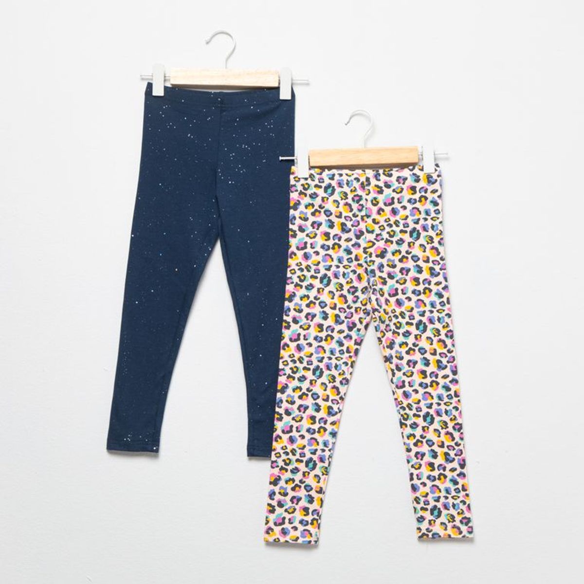 YAMP - Leggings para Niña Pack de 2 unidades de Algodón Yamp
