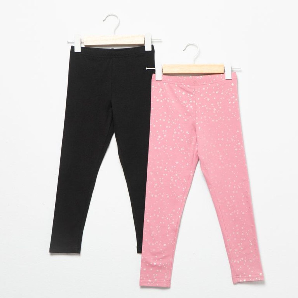 YAMP - Leggings para Niña Pack de 2 unidades de Algodón Yamp