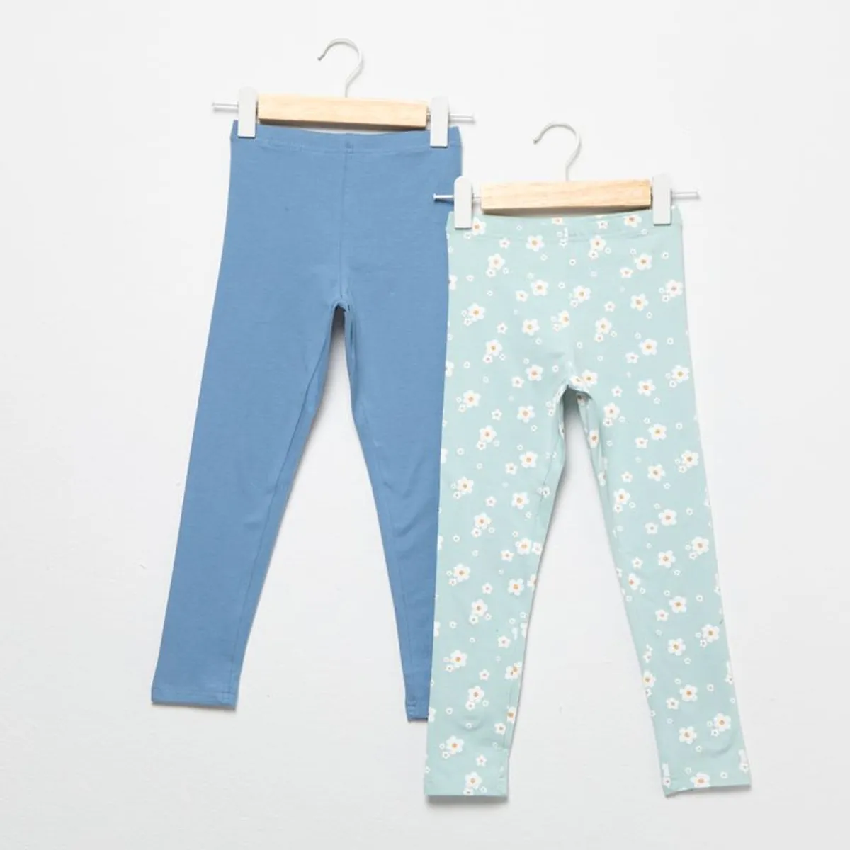 YAMP - Leggings para Niña Pack de 2 unidades de Algodón Yamp
