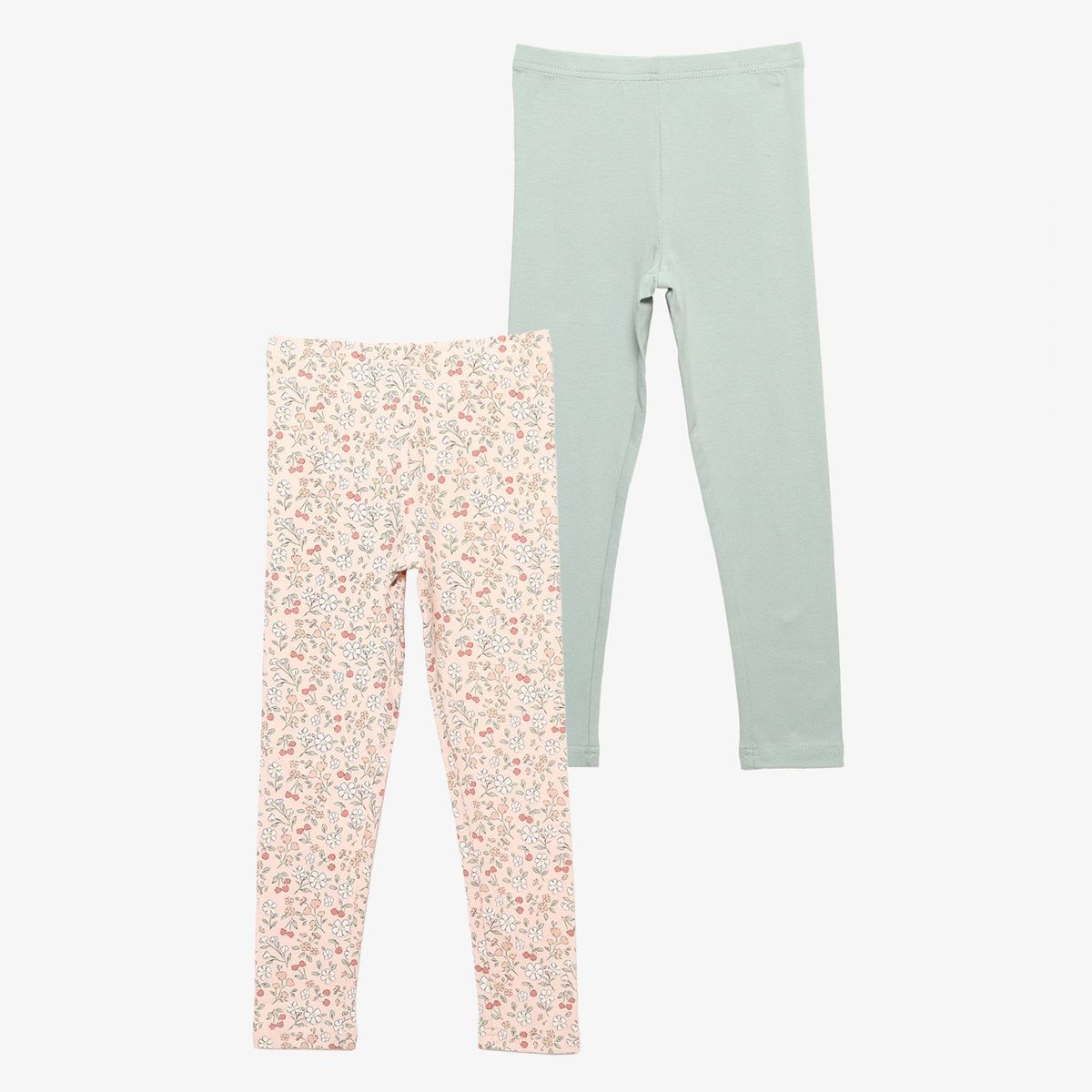 YAMP - Leggings para Niña Pack de 2 unidades de Algodón Yamp