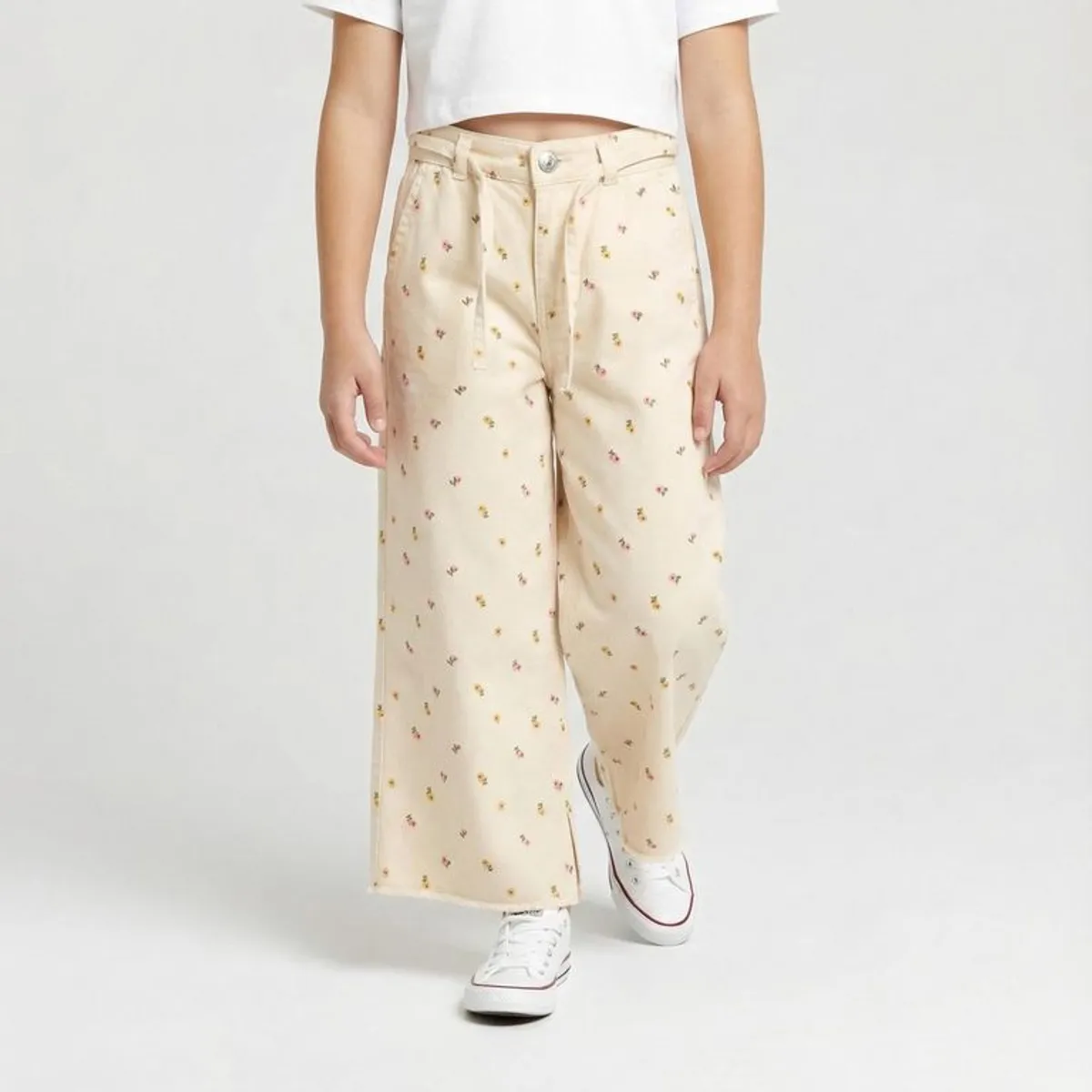 YAMP - Pantalón para Niña de Algodón Yamp