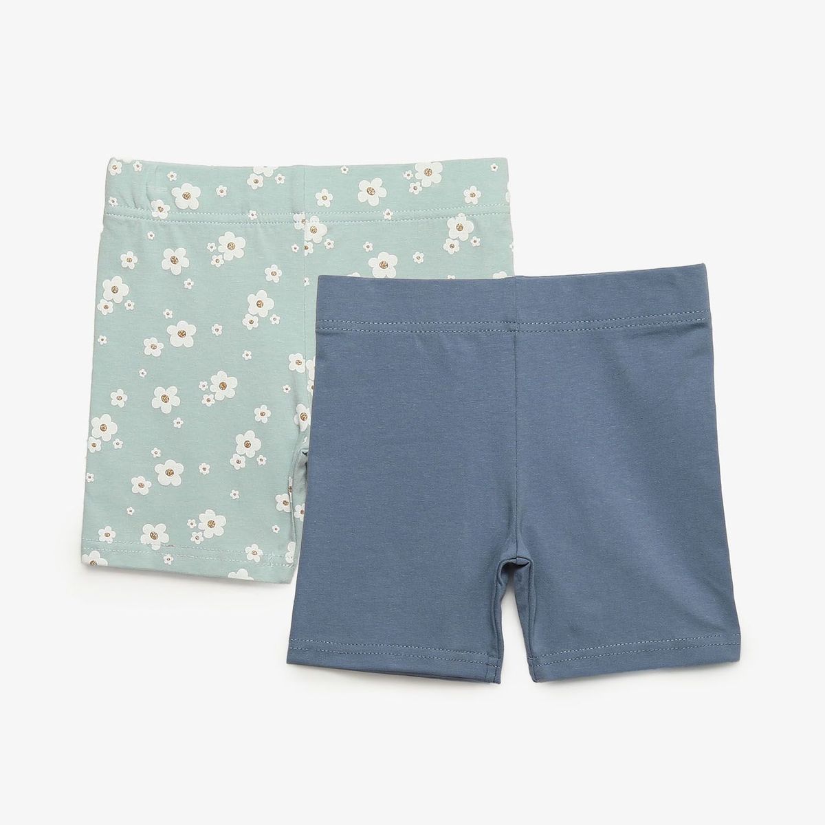 YAMP - Shorts para Niña Pack de 2 unidades de Algodón Yamp