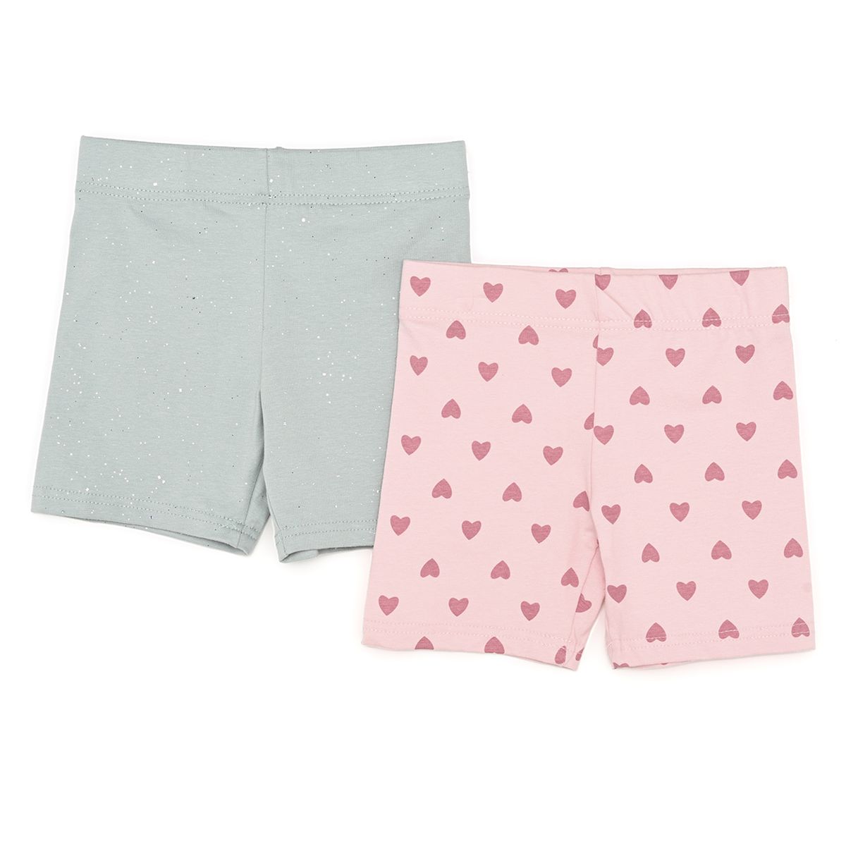 YAMP - Shorts para Niña Pack de 2 unidades de Algodón Yamp