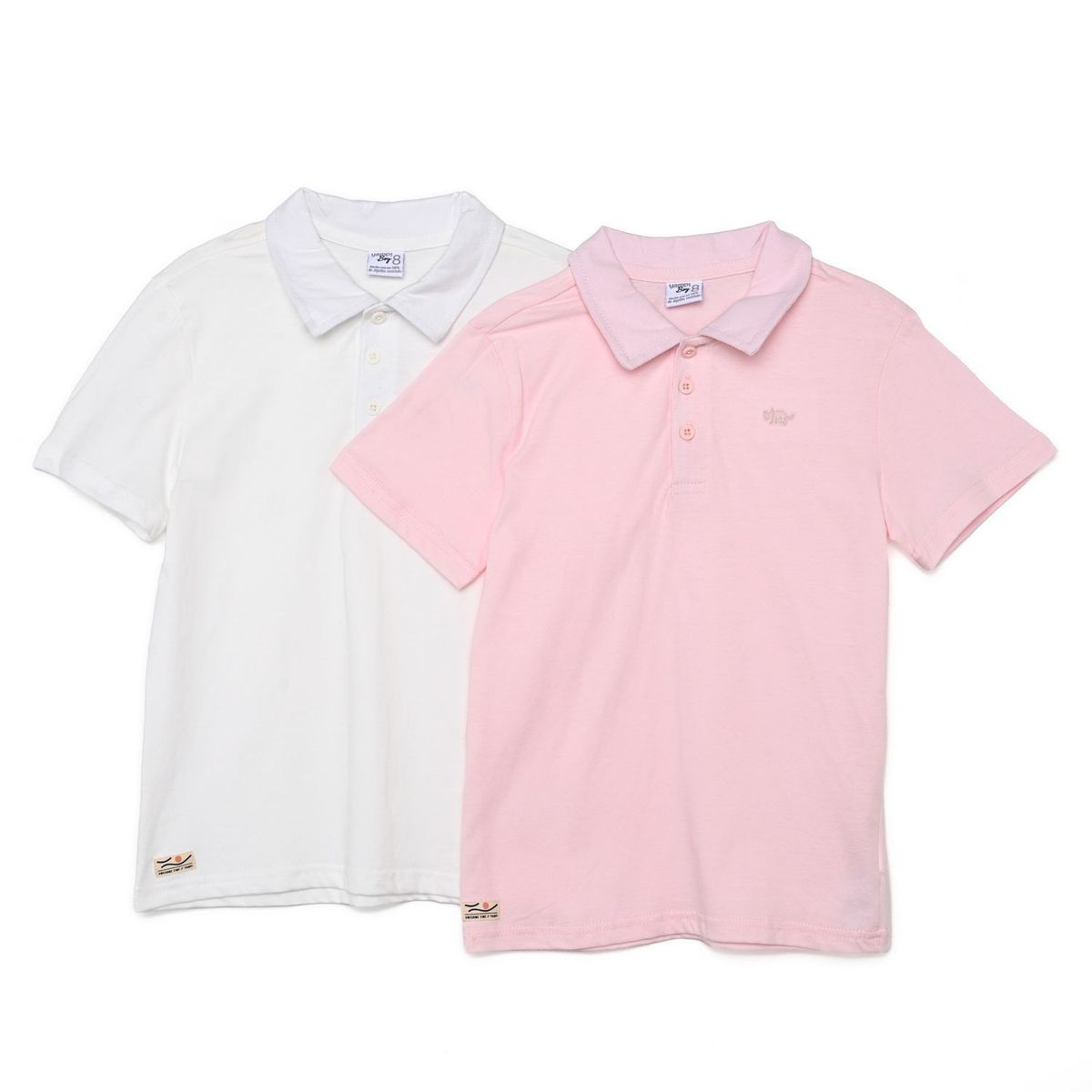 YAMP - Camiseta para Niño Pack de 2 unidades con Estampado de Algodón Yamp 