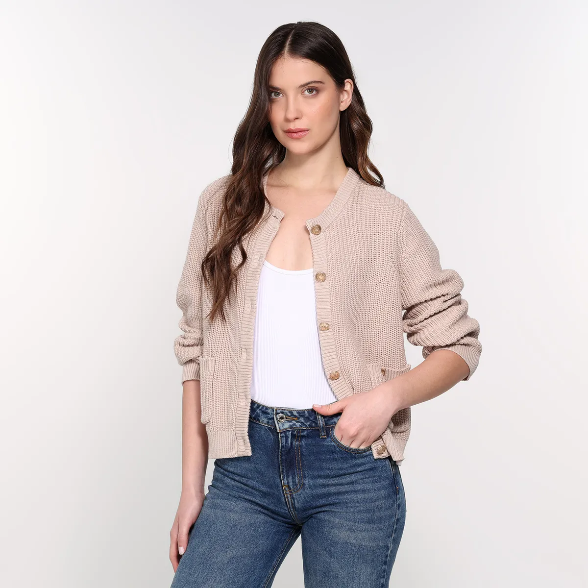 BASEMENT - Cardigan Mujer Basement 