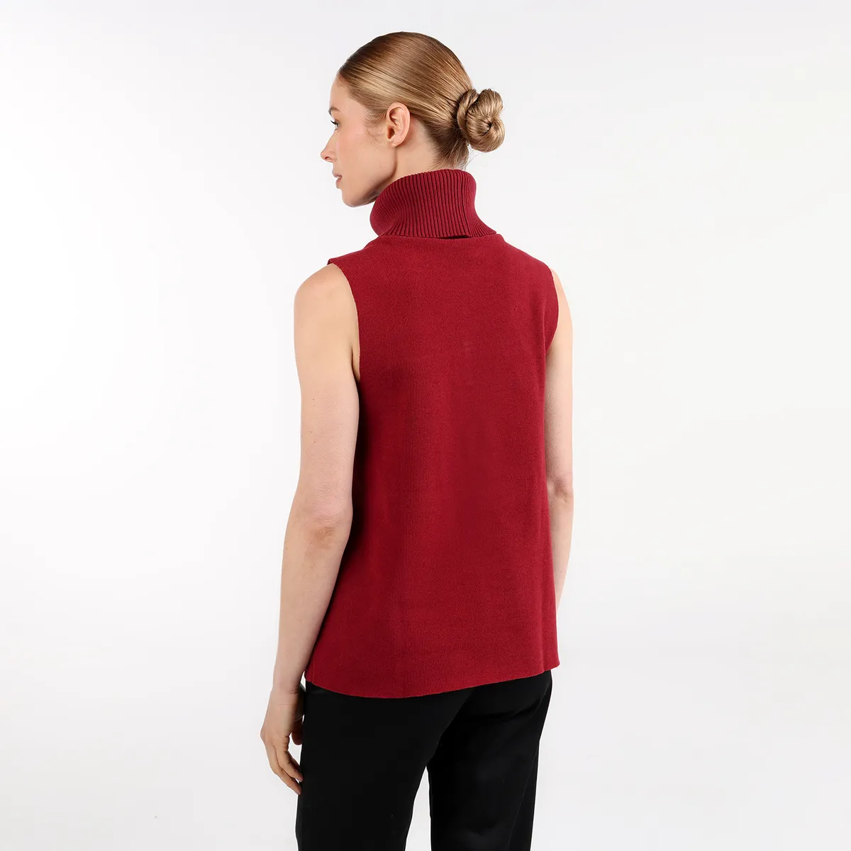 BASEMENT - Blusa Mujer Tejido Sin mangas de Algodón Basement 