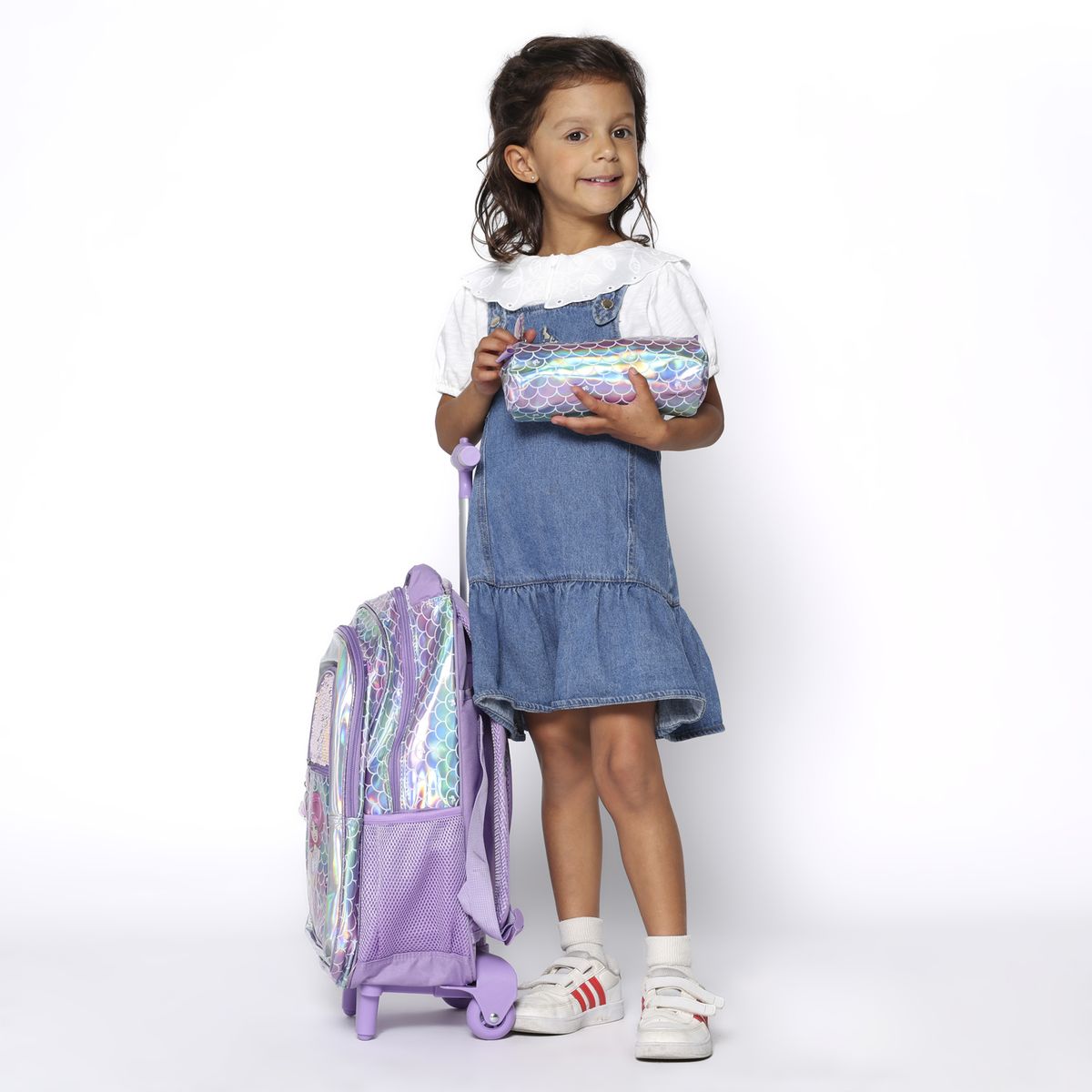 BARBIE - Mochila Infantil Barbie incluye cartuchera y lonchera