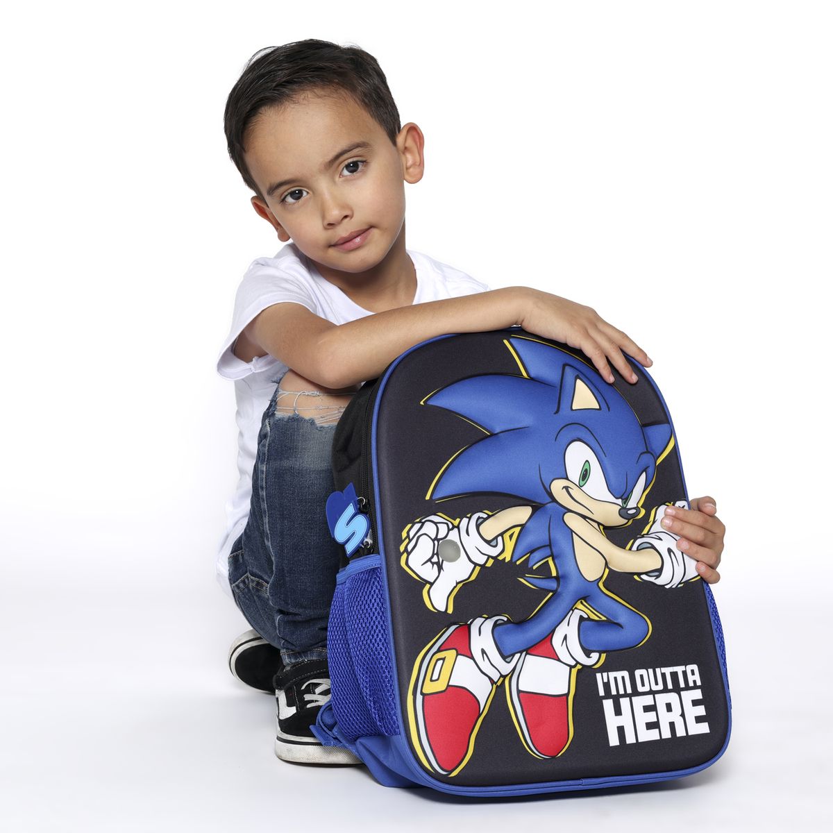 SONIC - Morral para niño Sonic