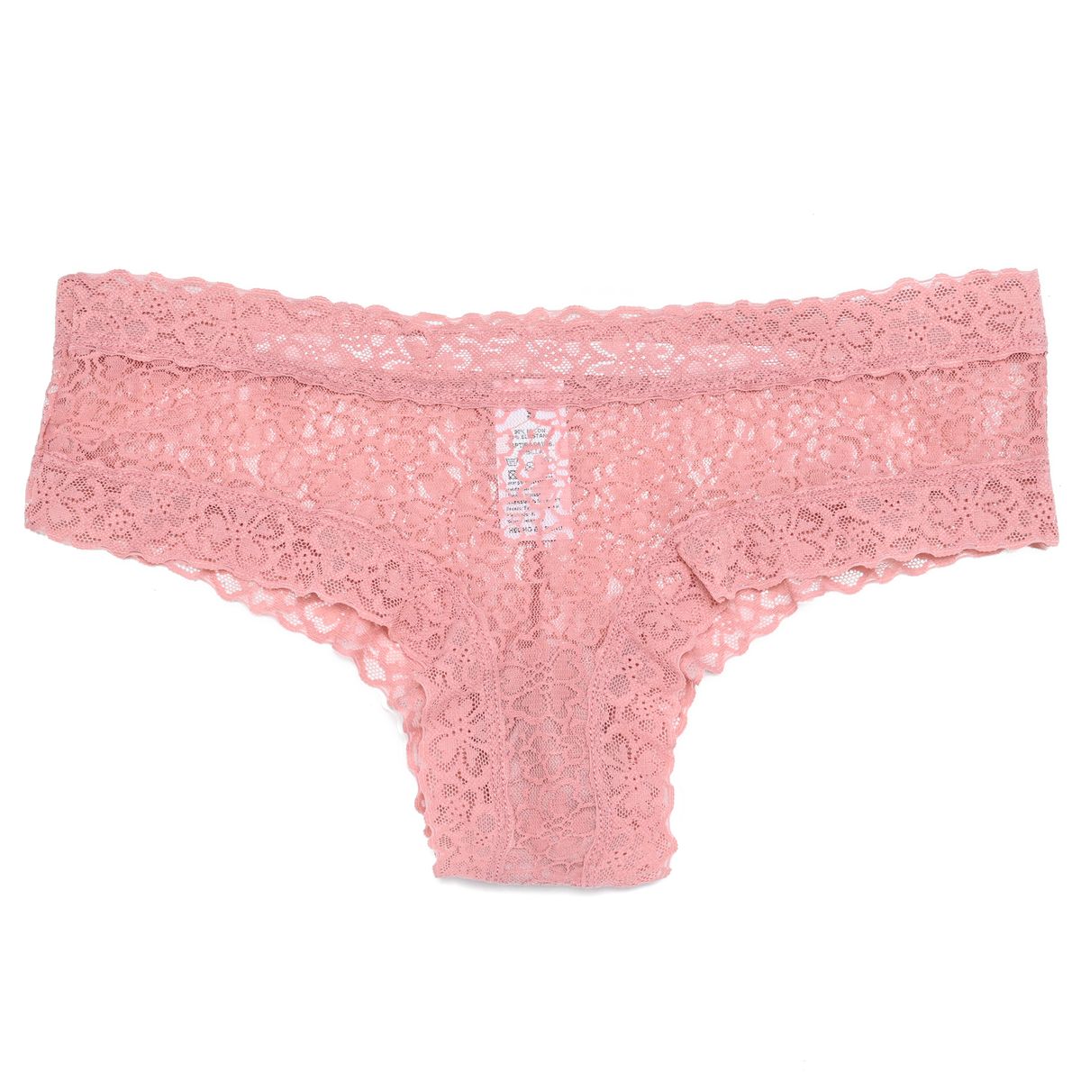 SYBILLA - Cachetero Con Encaje de Algodón para Mujer Sybilla