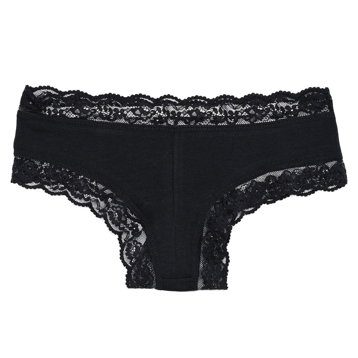 SYBILLA - Panti Clásico Con Encaje de Algodón para Mujer Sybilla 