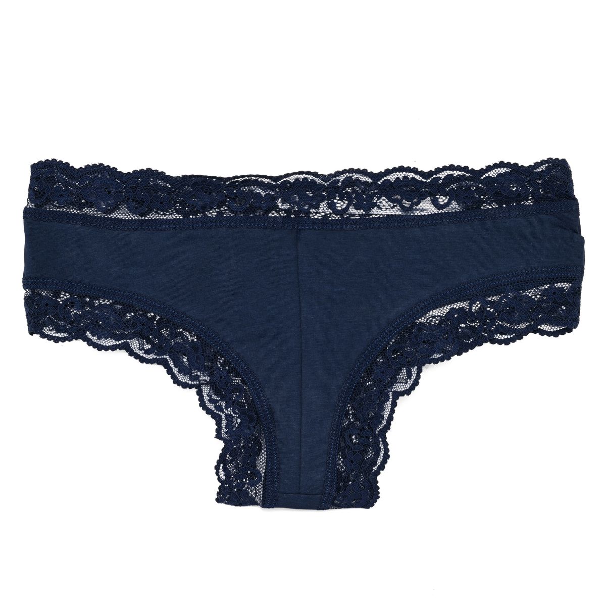 SYBILLA - Panti Clásico Con Encaje de Algodón para Mujer Sybilla 