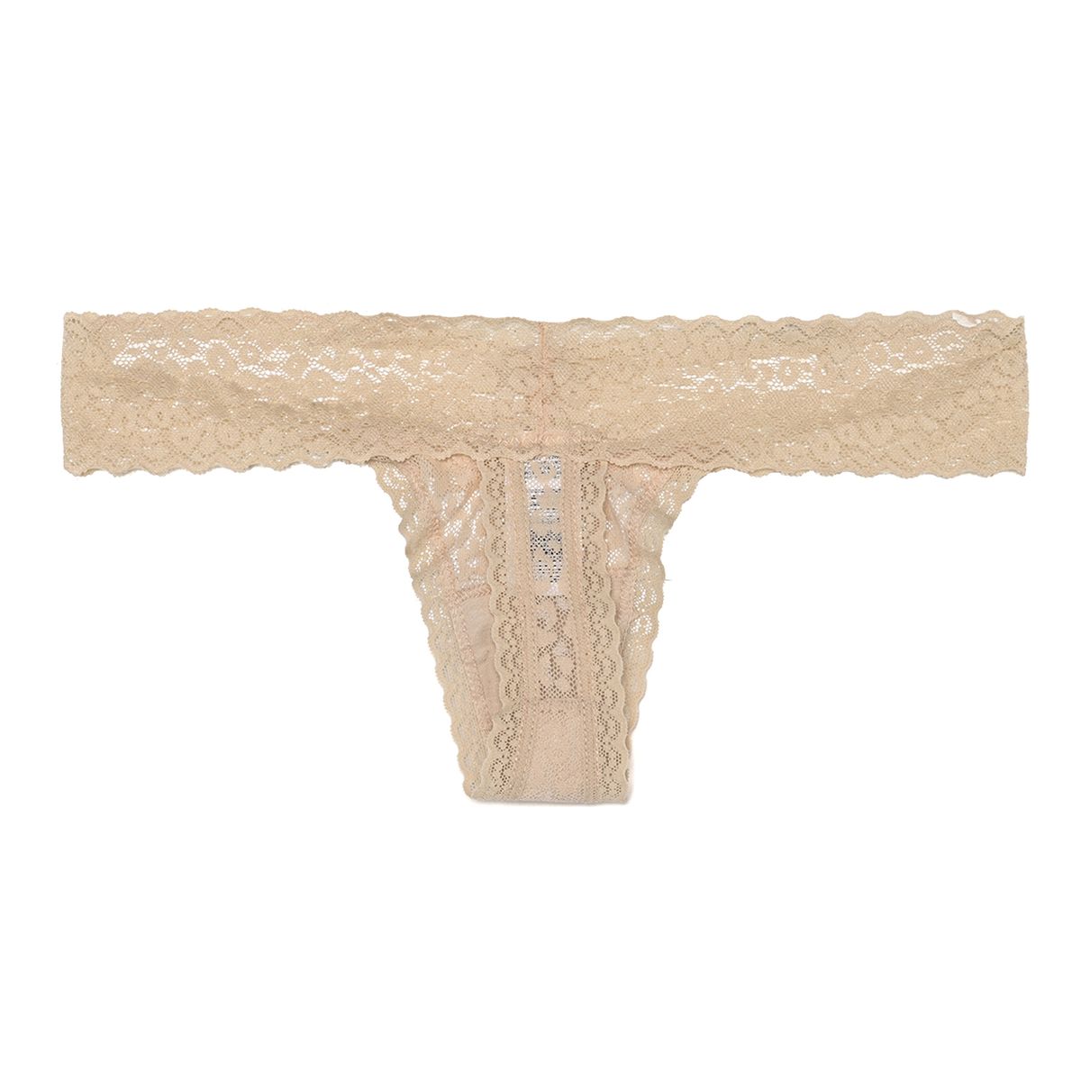 SYBILLA - Brasilera e hilo Con Encaje de Algodón para Mujer Sybilla