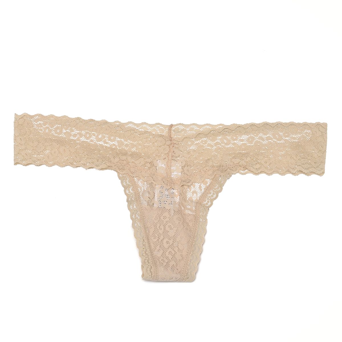 SYBILLA - Brasilera e hilo Con Encaje de Algodón para Mujer Sybilla