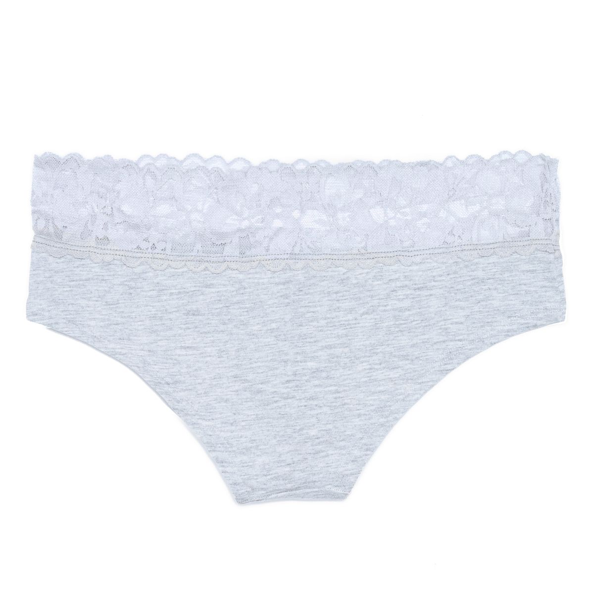 SYBILLA - Panti Clásicos Con Encaje de Algodón para Mujer Sybilla