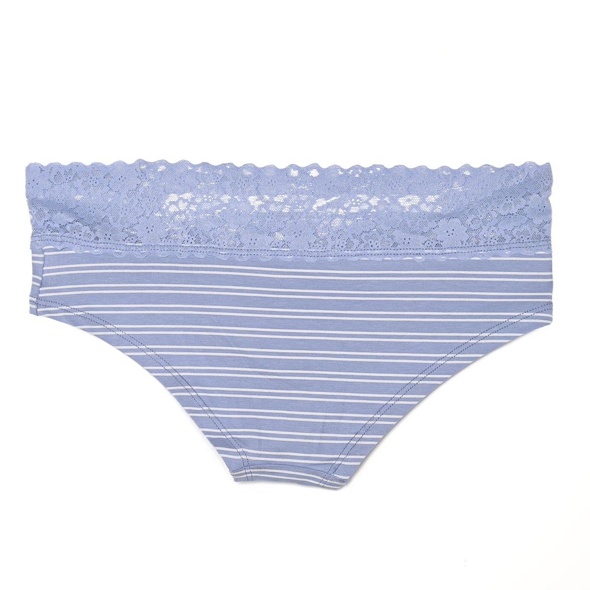 SYBILLA - Panti Clásicos Con Encaje de Algodón para Mujer Sybilla