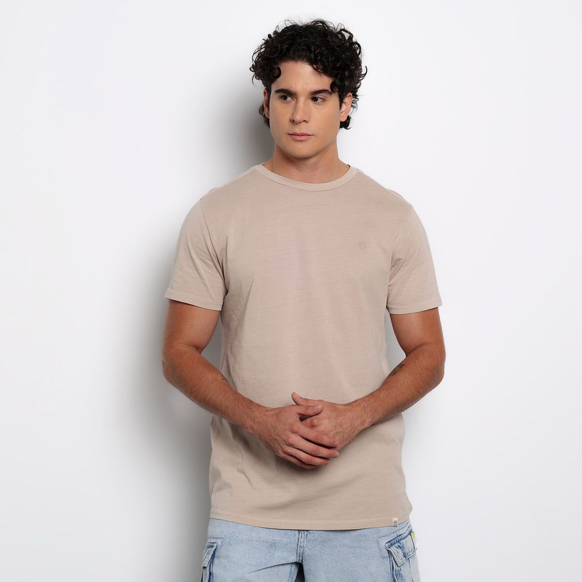DENIMLAB - Camiseta Hombre Manga corta de Algodón Denimlab