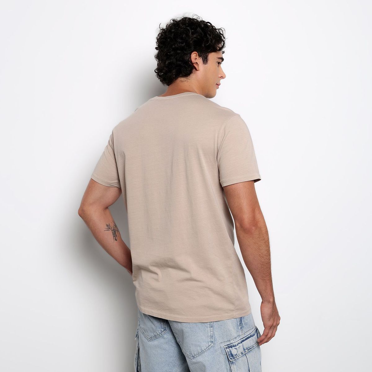 DENIMLAB - Camiseta Hombre Manga corta de Algodón Denimlab
