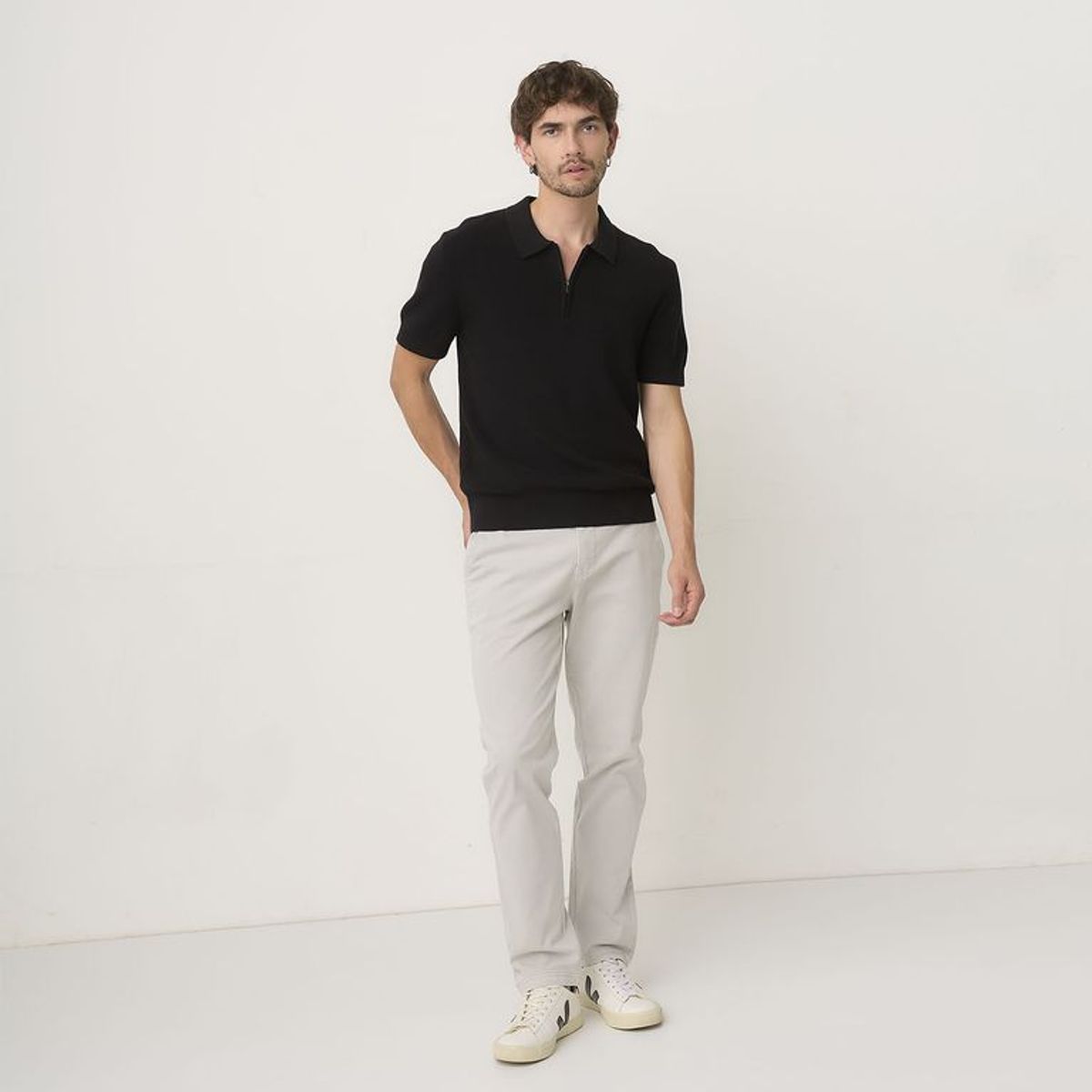 BASEMENT - Pantalón Chino Hombre Slim Basement