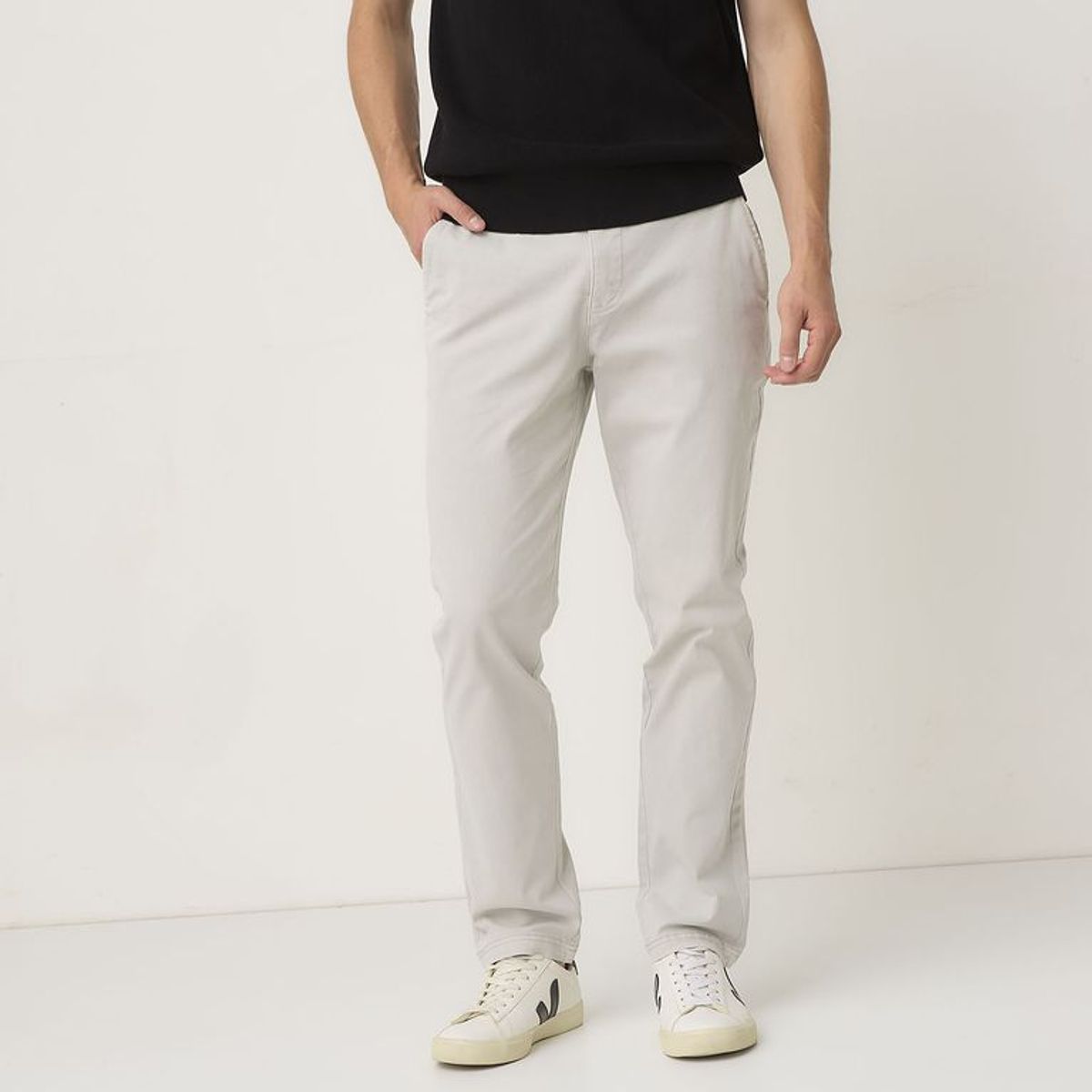 BASEMENT - Pantalón Chino Hombre Slim Basement
