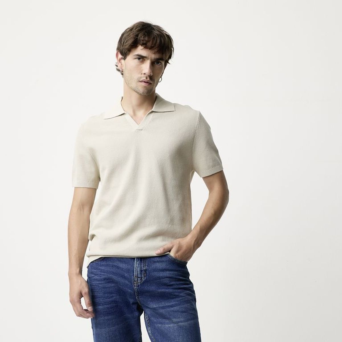 BASEMENT - Camiseta Hombre Manga Corta Basement