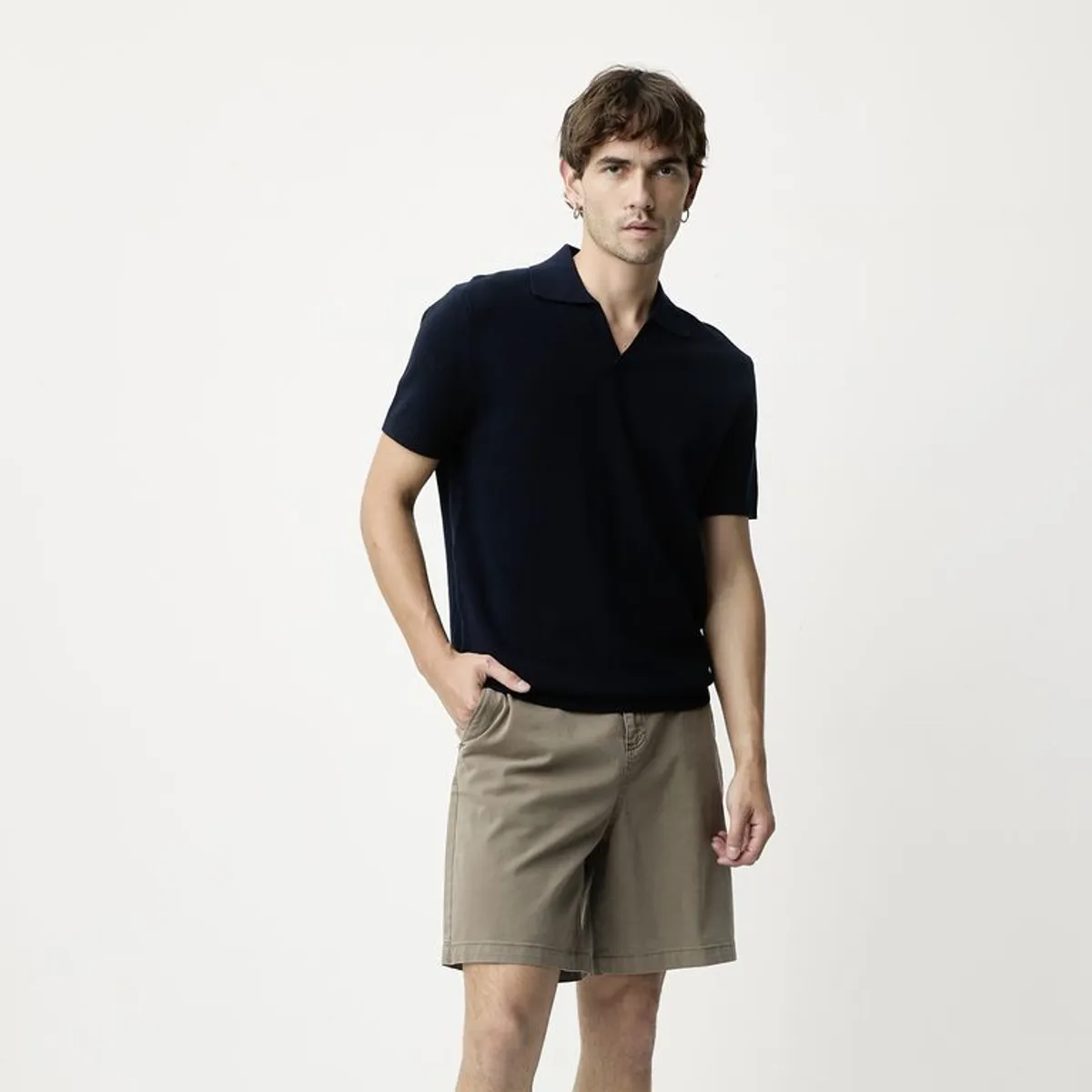 BASEMENT - Camiseta Hombre Manga Corta Basement