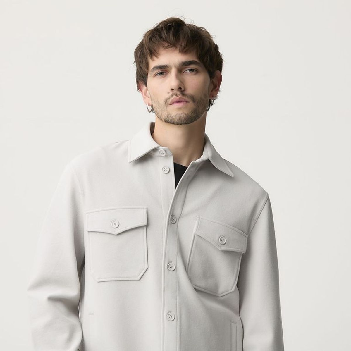 BASEMENT - Chaqueta Hombre de Algodón Basement
