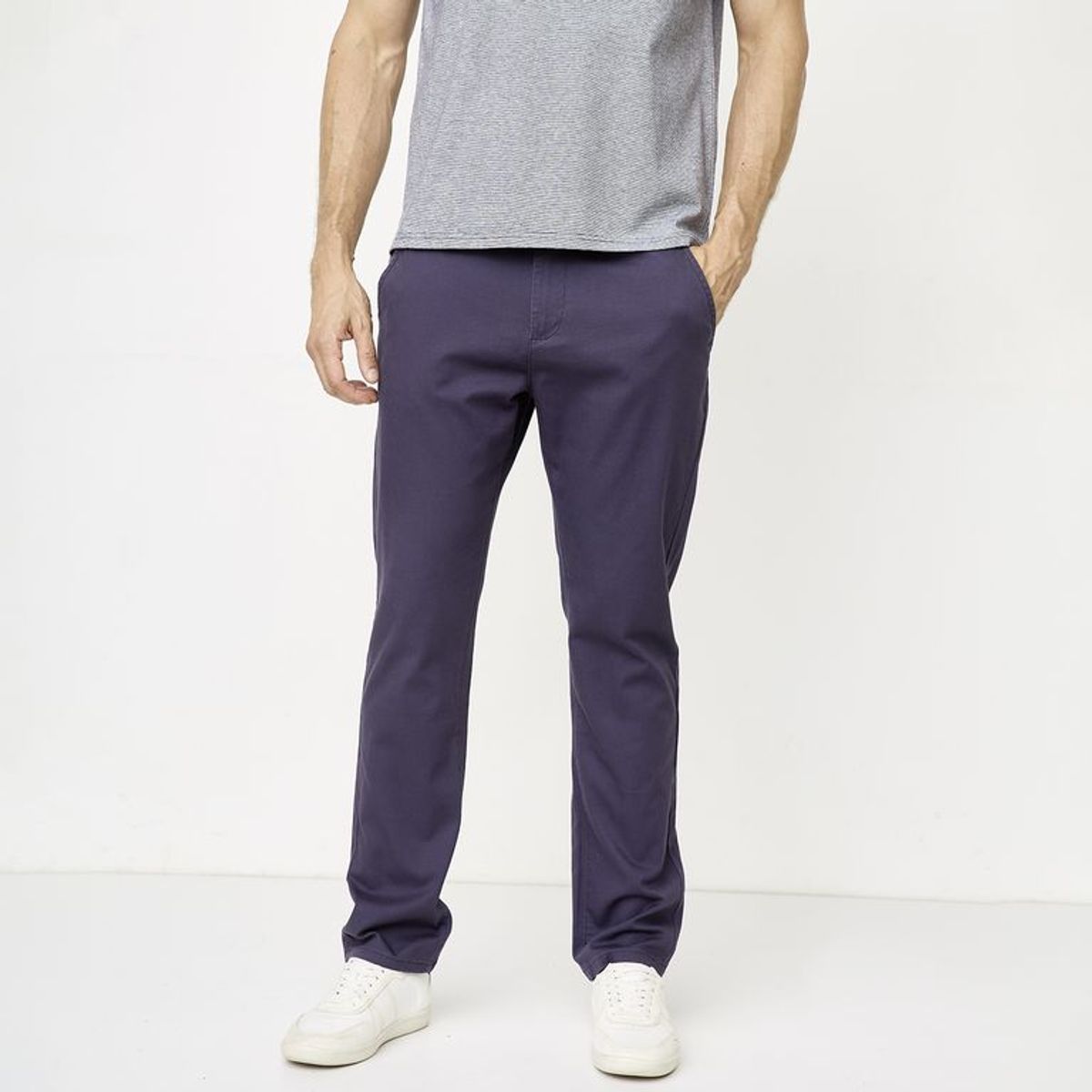 NEWPORT - Pantalón Chino Hombre Recto de Algodón Newport
