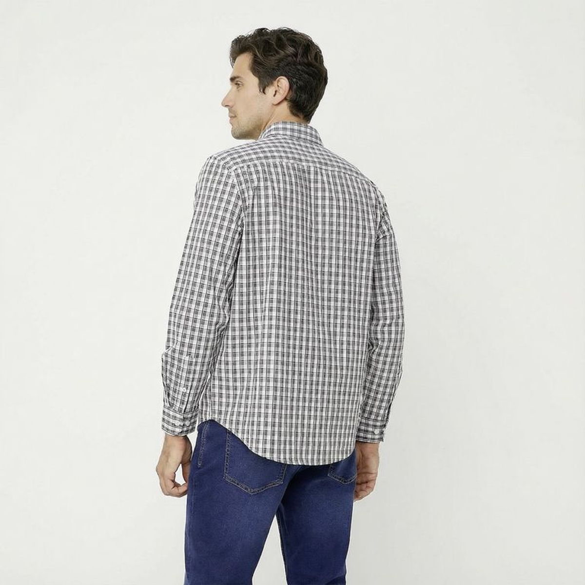 NEWPORT - Camisa Hombre Manga larga Regular fit de Algodón Newport
