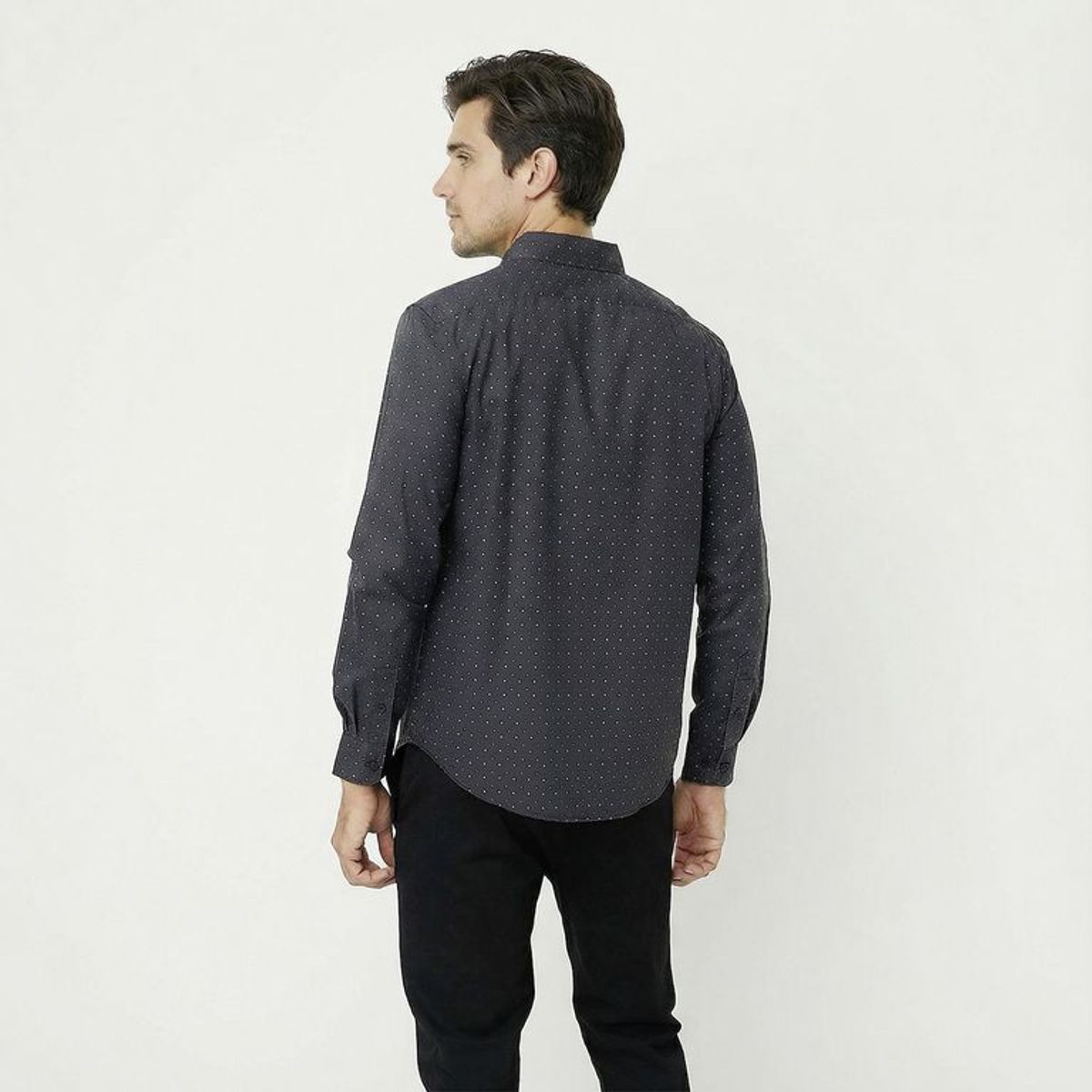 NEWPORT - Camisa Hombre Manga larga Slim fit de Algodón Newport
