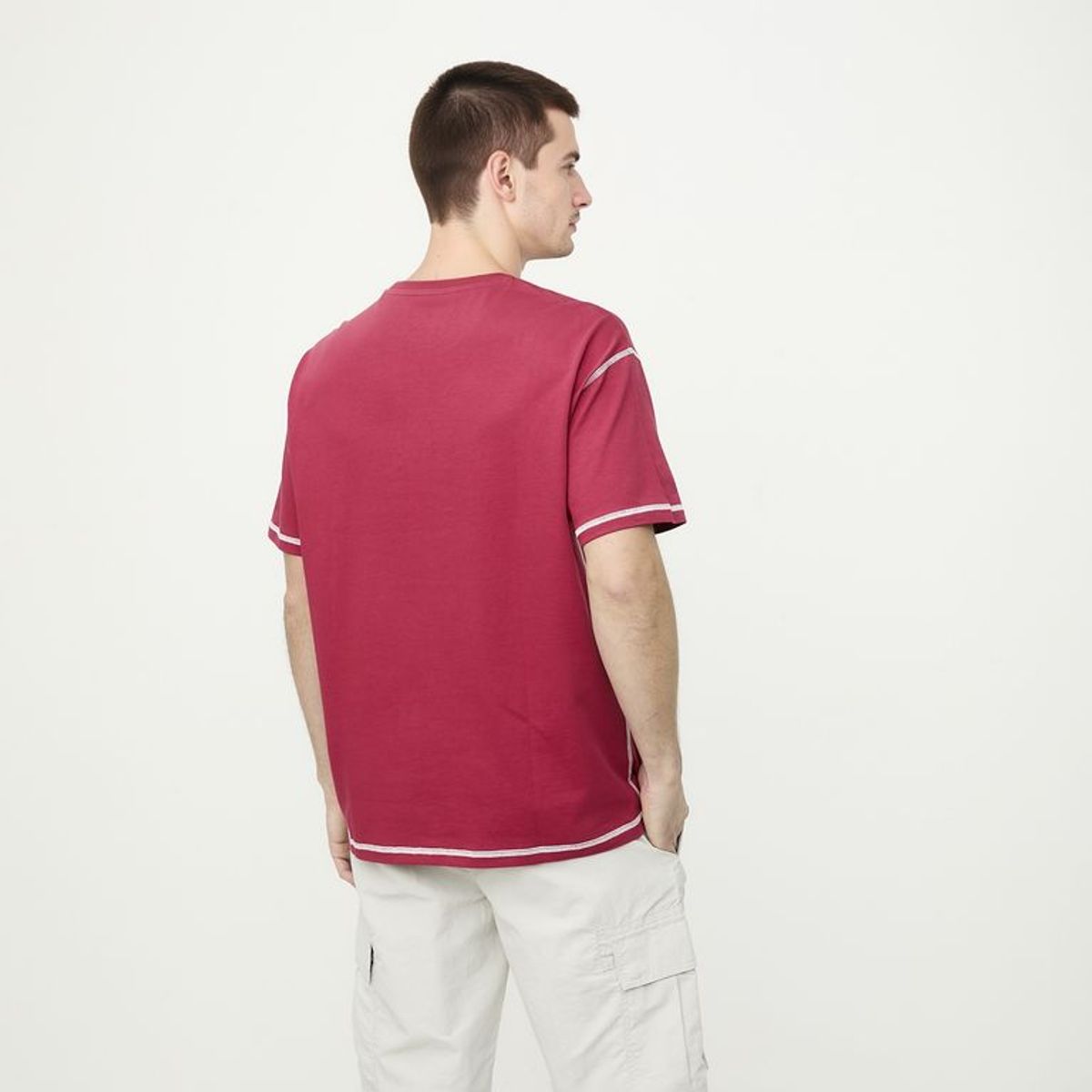 ECKO - Camiseta Hombre con Logo de Algodón Ecko 