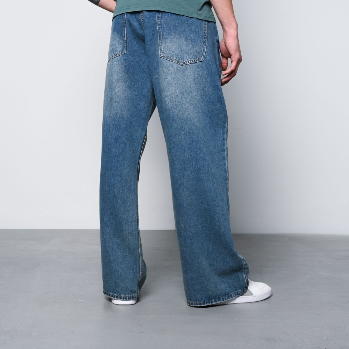 DENIMLAB - Jean 5 Bolsillos Hombre Baggy Denimlab Largo 32